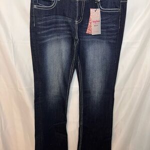 Women's Dark Blue Jeans